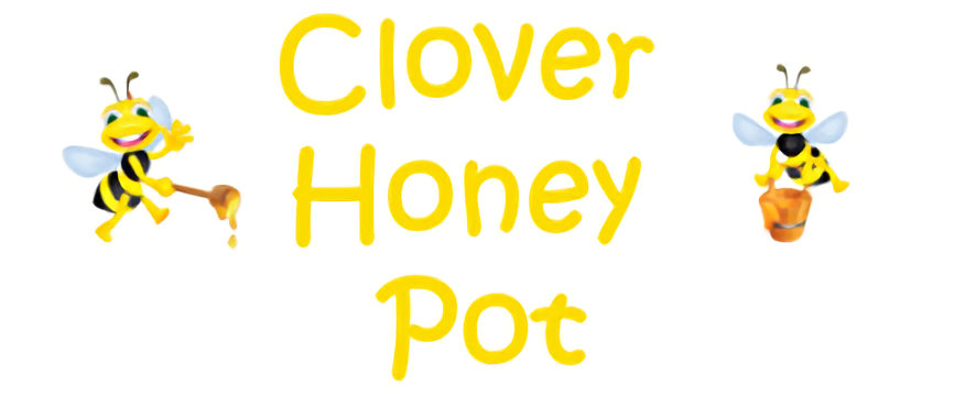 clover-honey-pot